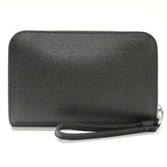 Louis Vuitton Taiga Baikal Ardoise Bag Shoulder Black AB - Picture 1 of 1